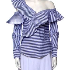 Self Portrait off the shoulder top
